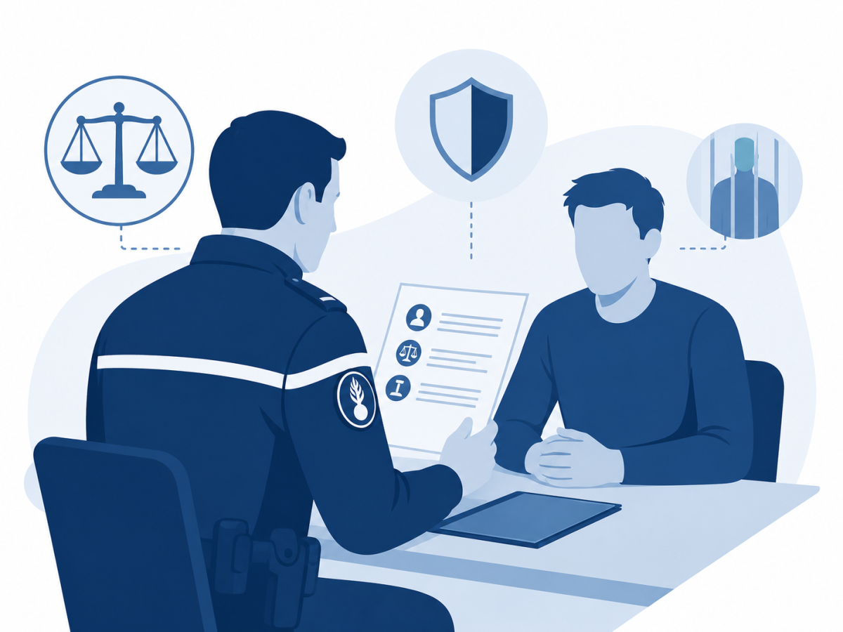 Notification des droits et motifs de l'arrestation